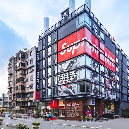 Fenk Attitude Hotel Guangzhou Railway Station Exterior foto